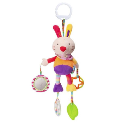 Подвесная игрушка c прорезывателем Зайка Тимоша 60001235